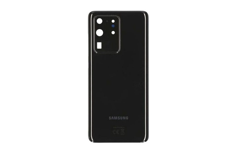 Rear Glass Back Cover for Samsung Galaxy S20 Ultra Black